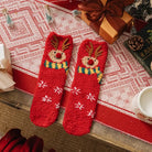 Plush Christmas Sleep Socks